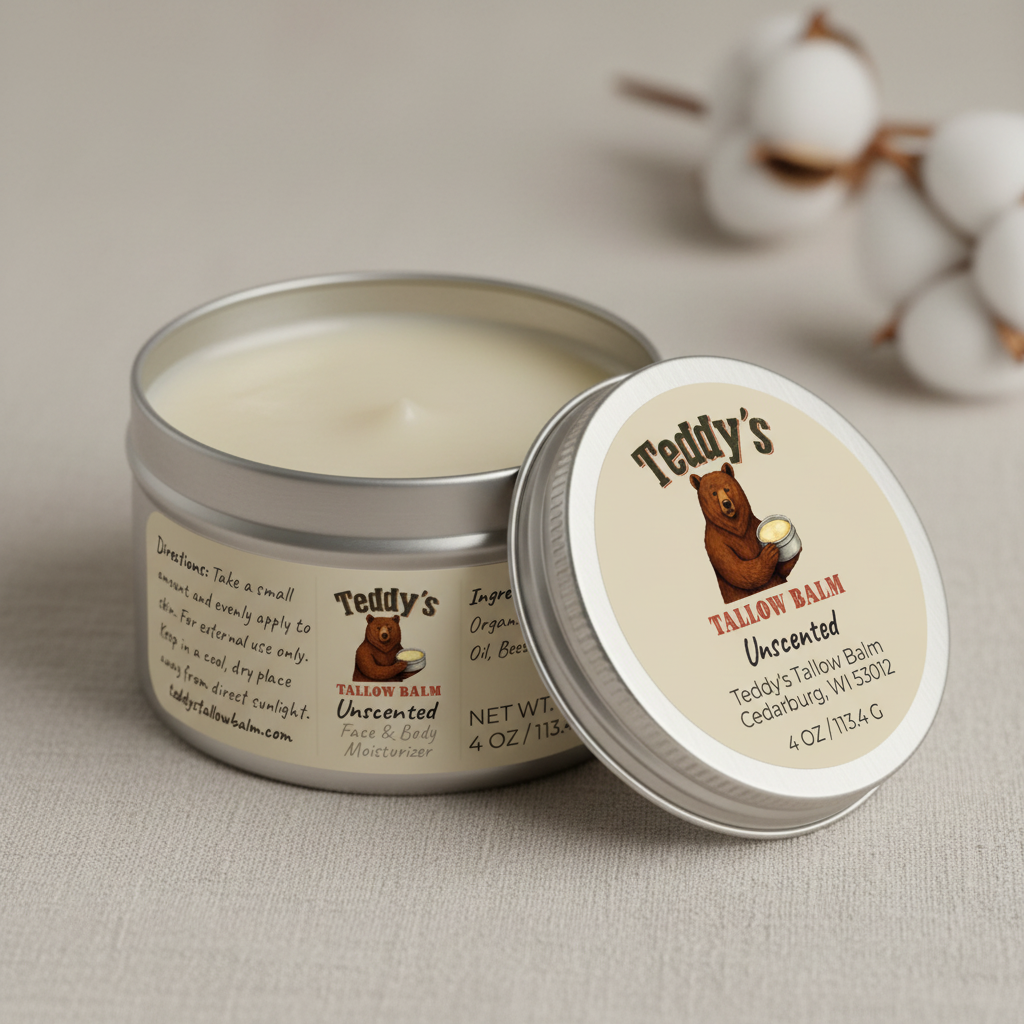 Unscented Tallow Balm