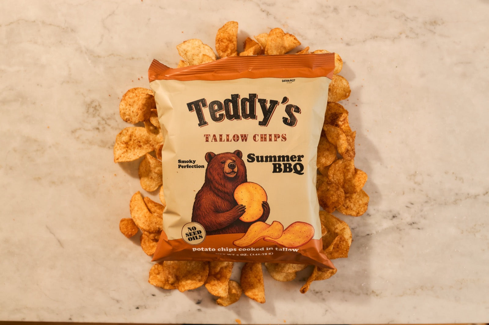 Teddy's Summer BBQ potato chips