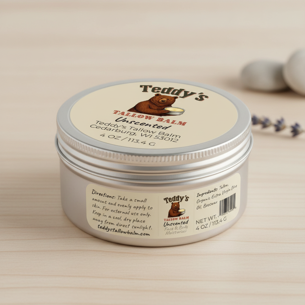 Unscented Tallow Balm